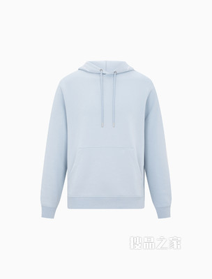 Calvin Klein 男士休闲抽绳连帽印花刺绣卫衣J319701