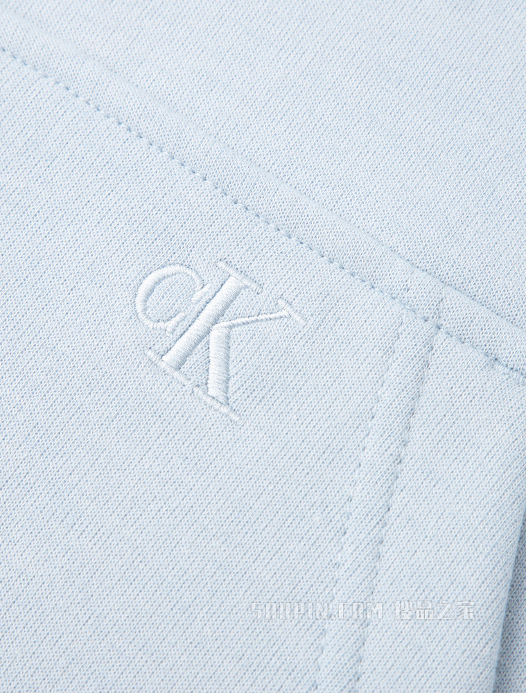 Calvin Klein 男士休闲抽绳连帽印花刺绣卫衣J319701