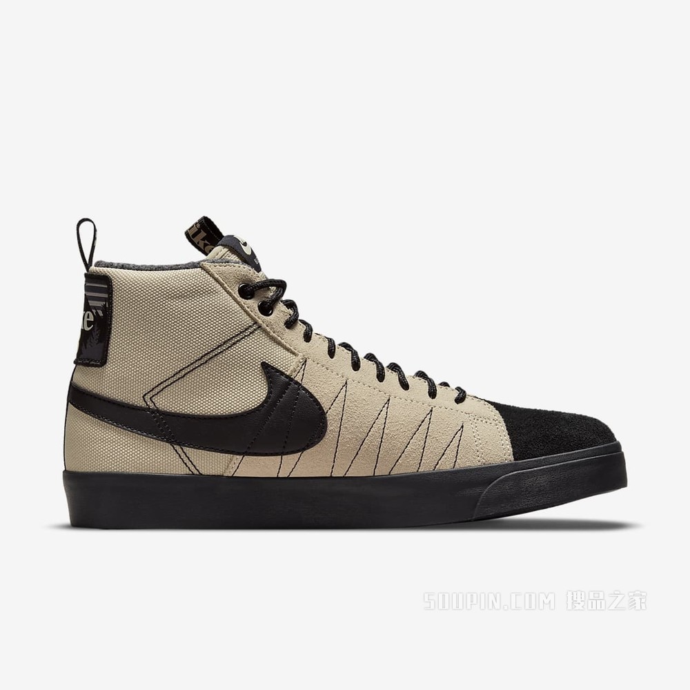 Nike SB Zoom Blazer Mid PRM 男/女滑板鞋