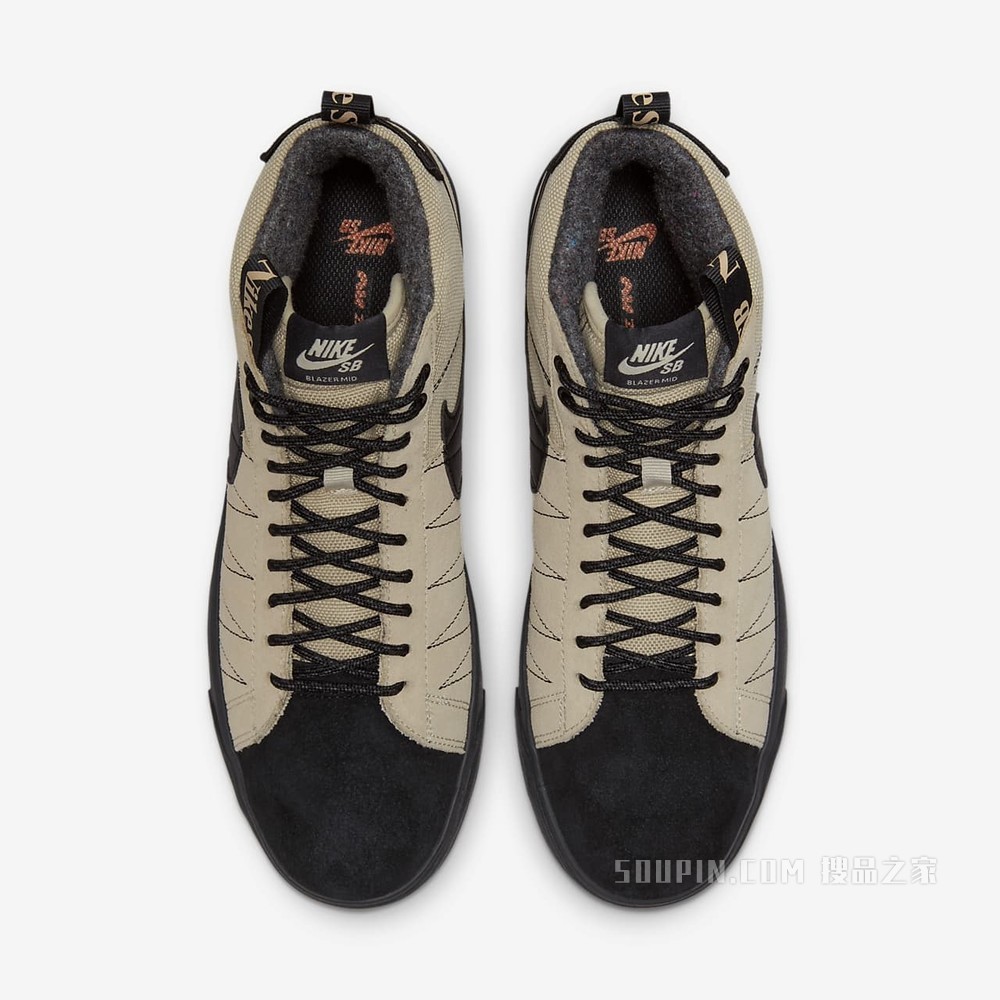 Nike SB Zoom Blazer Mid PRM 男/女滑板鞋