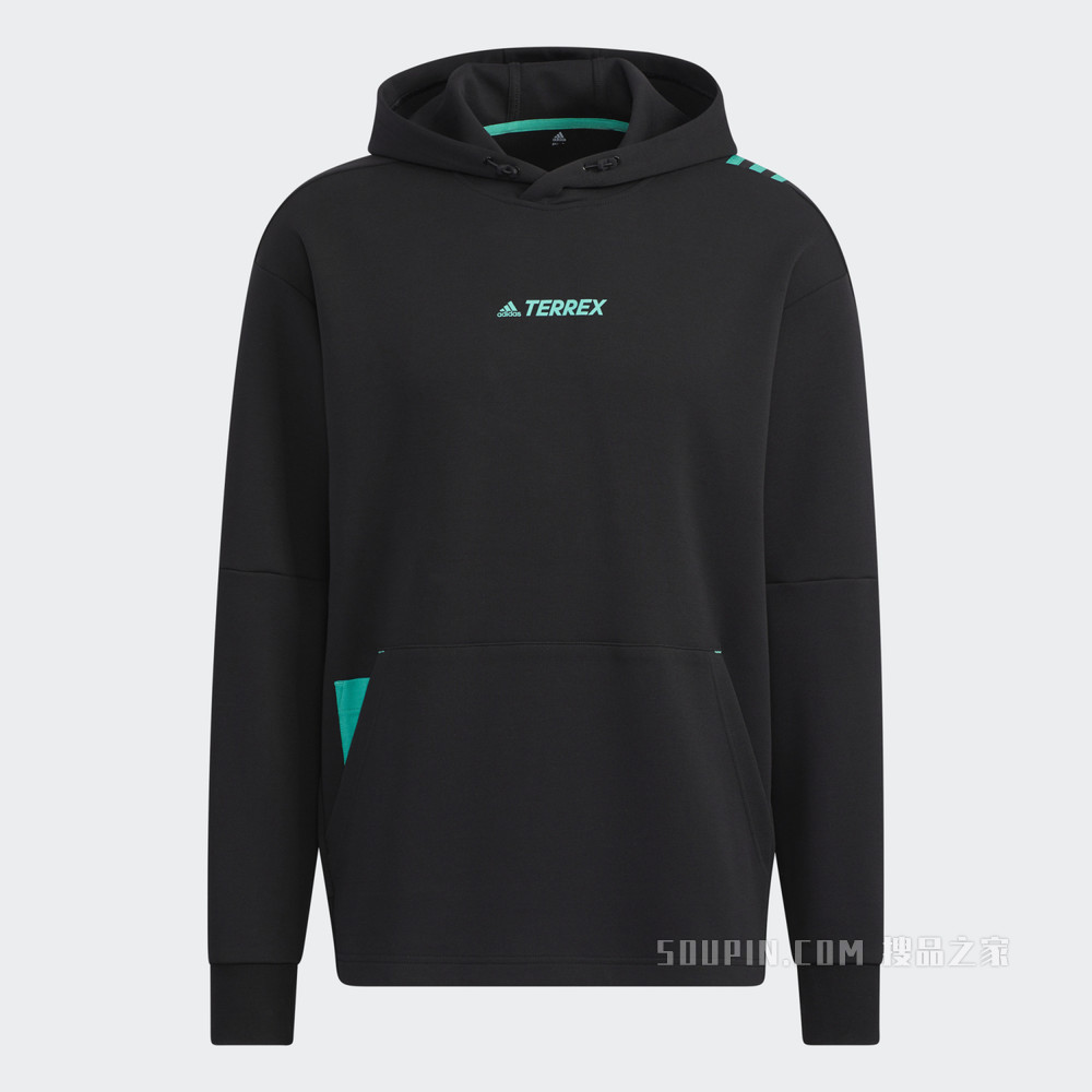 U LOGO SWEAT HD 户外运动连帽卫衣