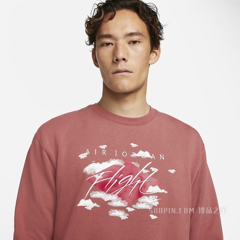 Jordan Statement Essentials 男子起绒圆领运动衫