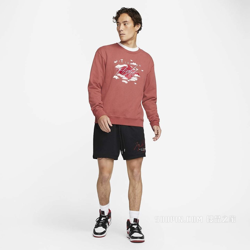 Jordan Statement Essentials 男子起绒圆领运动衫