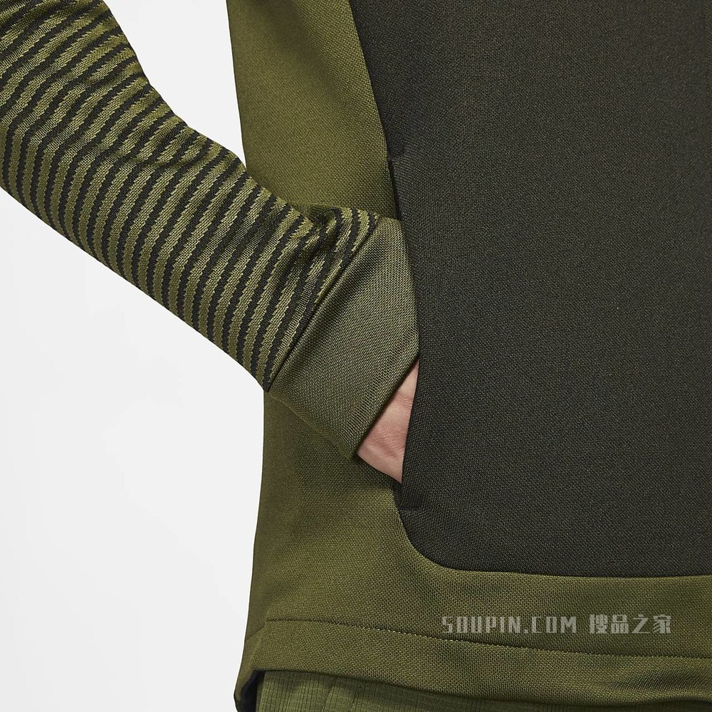 Nike Therma-FIT ADV 男子全长拉链开襟训练连帽衫