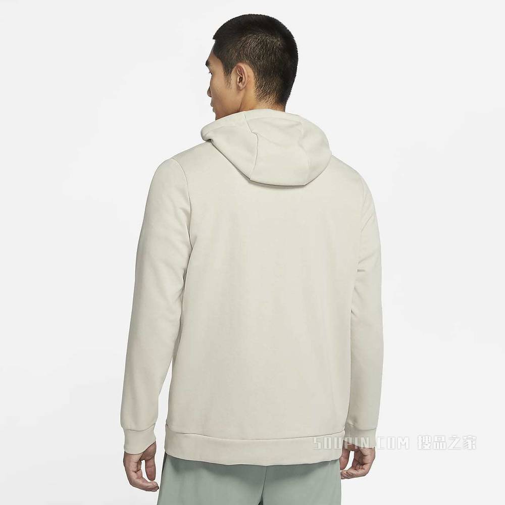 Nike Dri-FIT 男子全长拉链开襟训练连帽衫