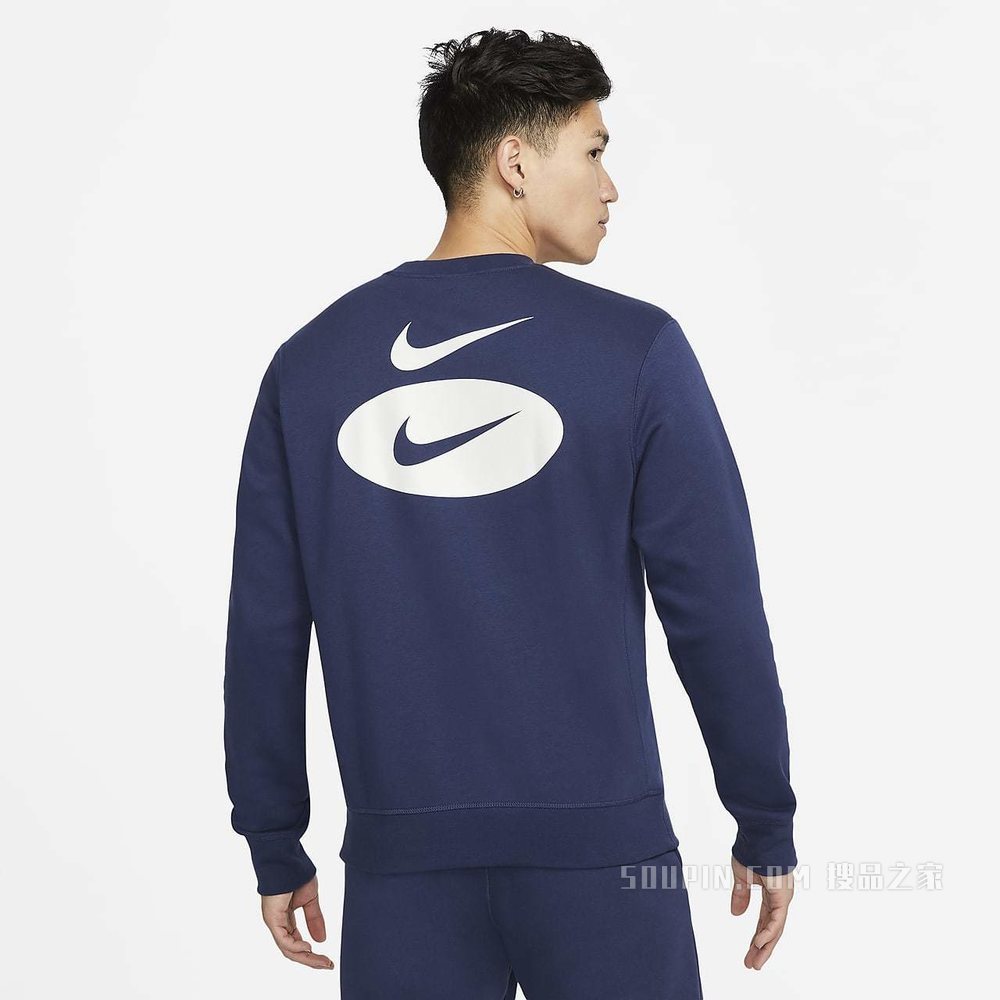 Nike Sportswear Swoosh League 男子起绒圆领上衣