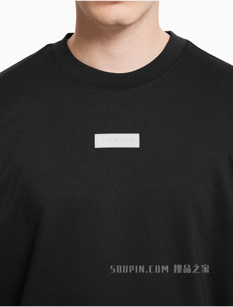 Calvin Klein 男女同款时尚休闲圆领LOGO印花卫衣J400151
