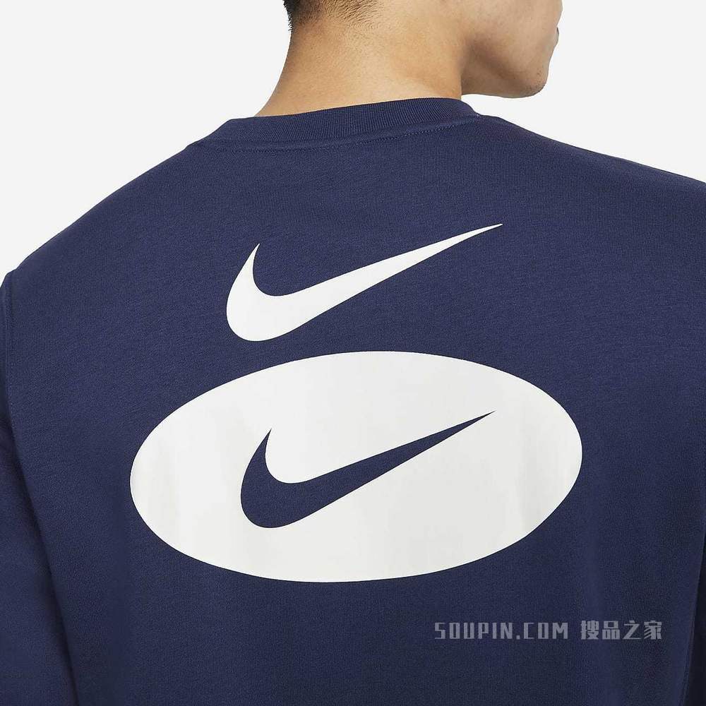Nike Sportswear Swoosh League 男子起绒圆领上衣