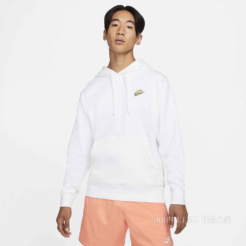 Nike Sportswear Keep It Clean 男子套头连帽衫