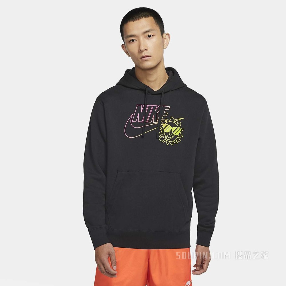 Nike Sportswear 男子起绒套头连帽衫