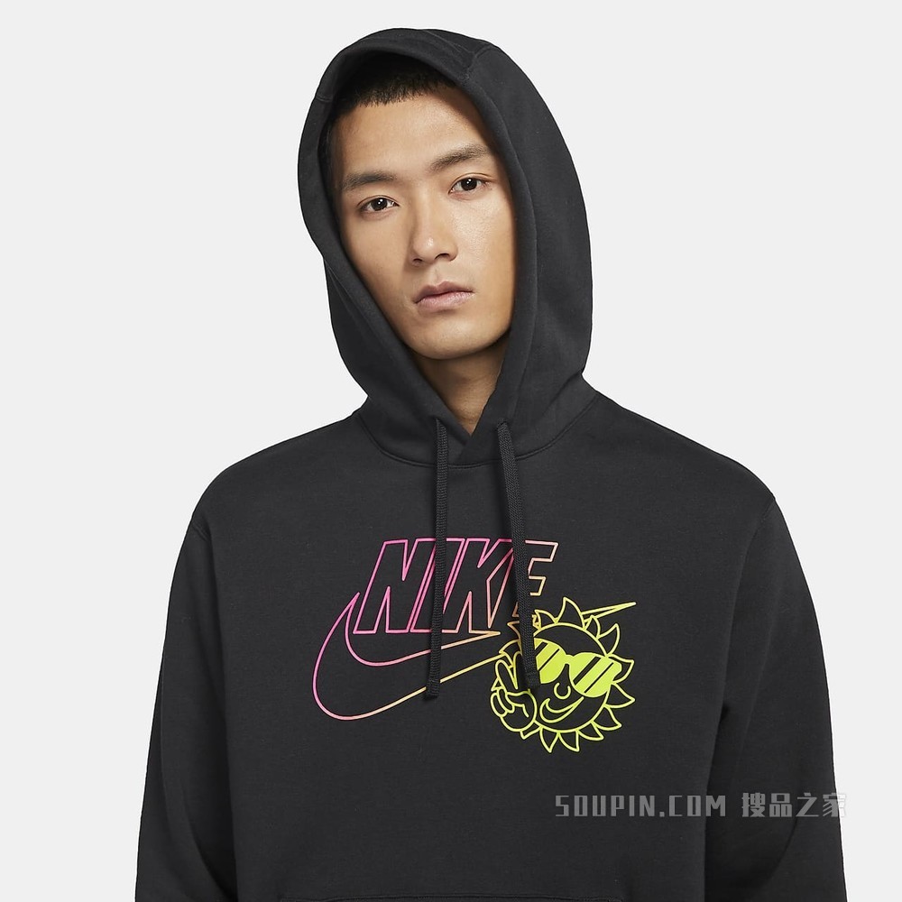 Nike Sportswear 男子起绒套头连帽衫