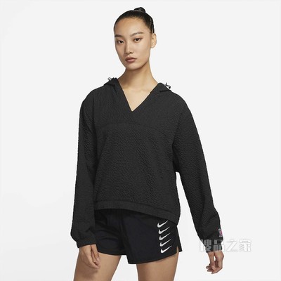 Nike Icon Clash 女子跑步梭织套头上衣