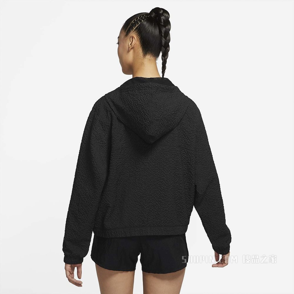 Nike Icon Clash 女子跑步梭织套头上衣