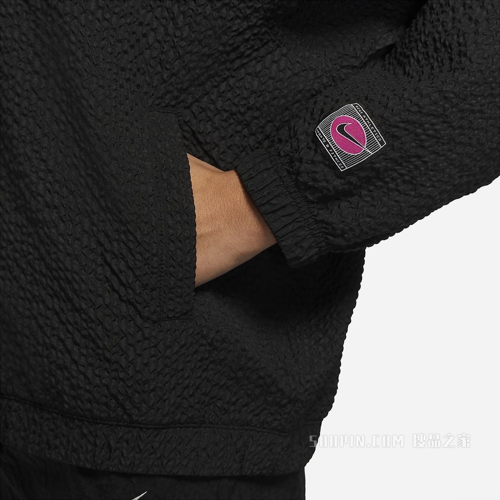 Nike Icon Clash 女子跑步梭织套头上衣