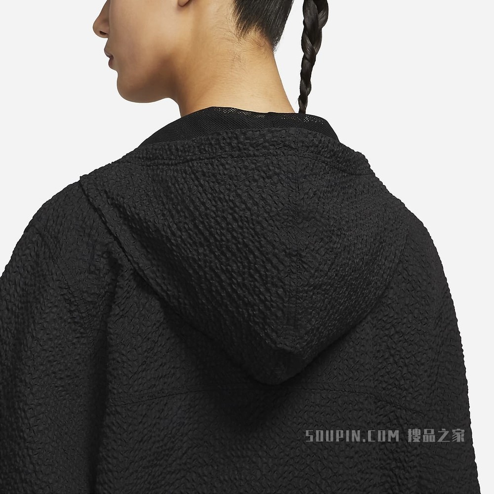 Nike Icon Clash 女子跑步梭织套头上衣