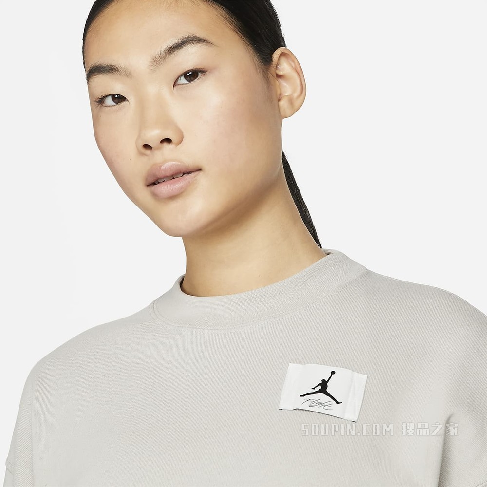 Jordan Essentials 女子针织圆领运动衫