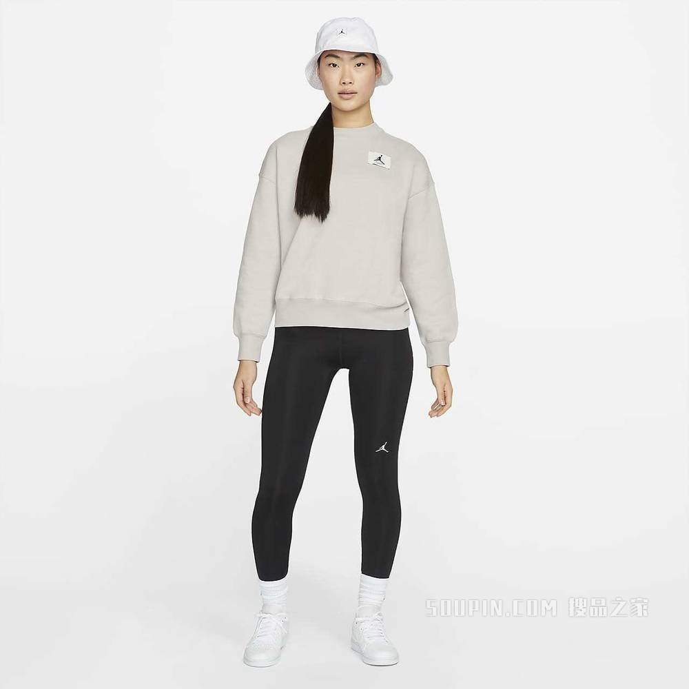 Jordan Essentials 女子针织圆领运动衫