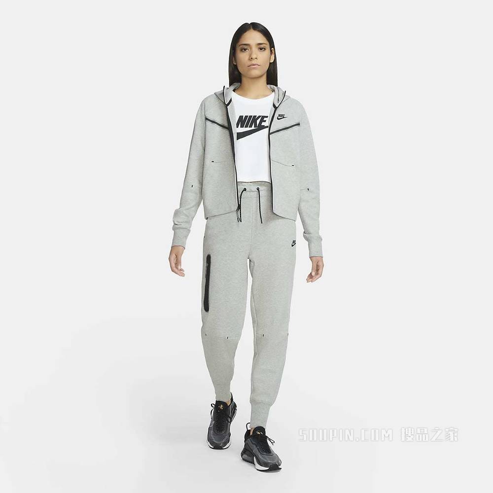 Nike Sportswear Tech Fleece Windrunner 女子全长拉链开襟连帽衫