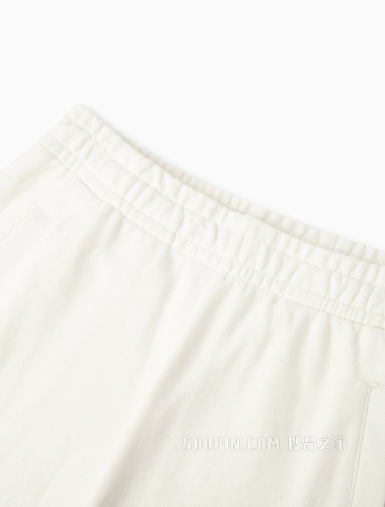 Calvin Klein 女士松紧束脚纯棉叠印LOGO休闲裤J217786