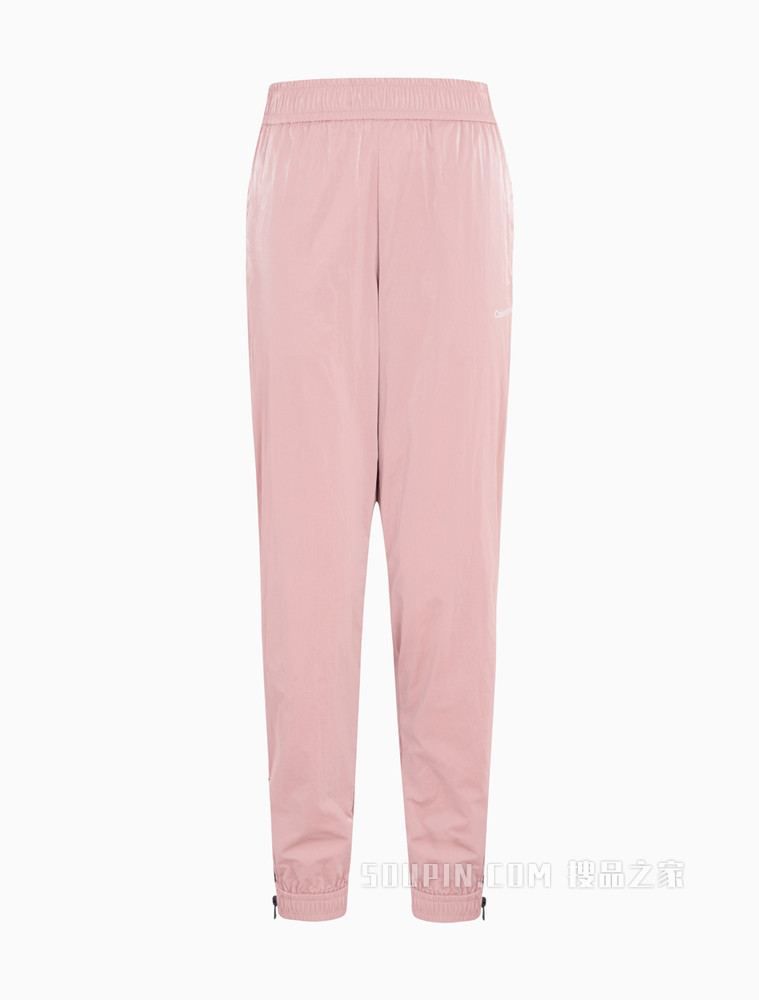 Calvin Klein 女士时尚松紧拉链束脚印花休闲裤J217748