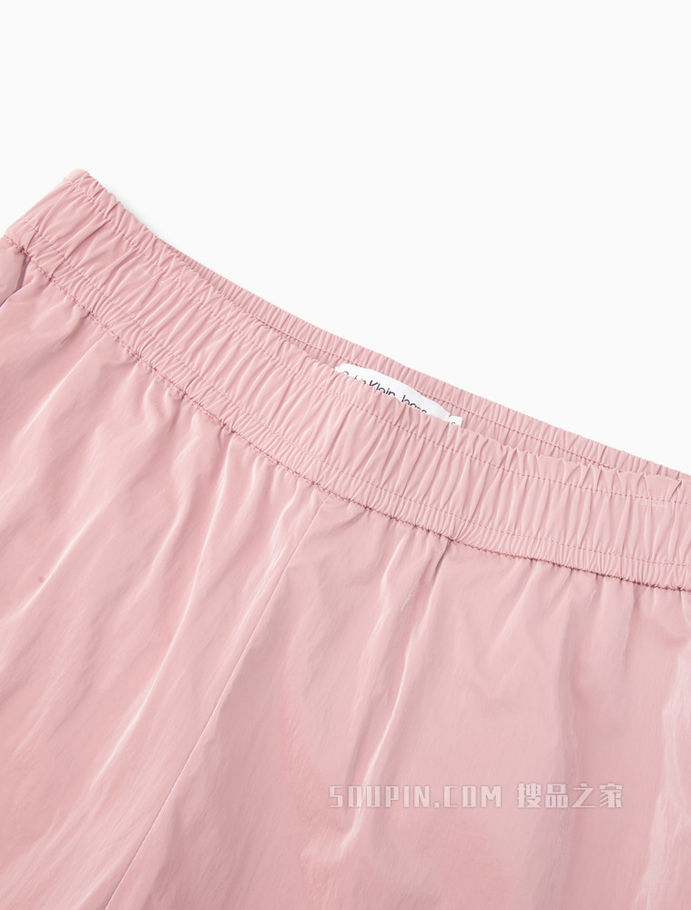 Calvin Klein 女士时尚松紧拉链束脚印花休闲裤J217748