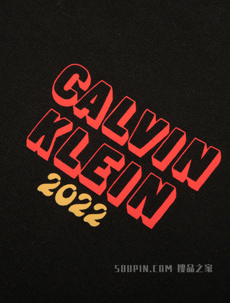 【虎年限定】Calvin Klein 女士新春虎纹卫衣款家居服QS6827AD