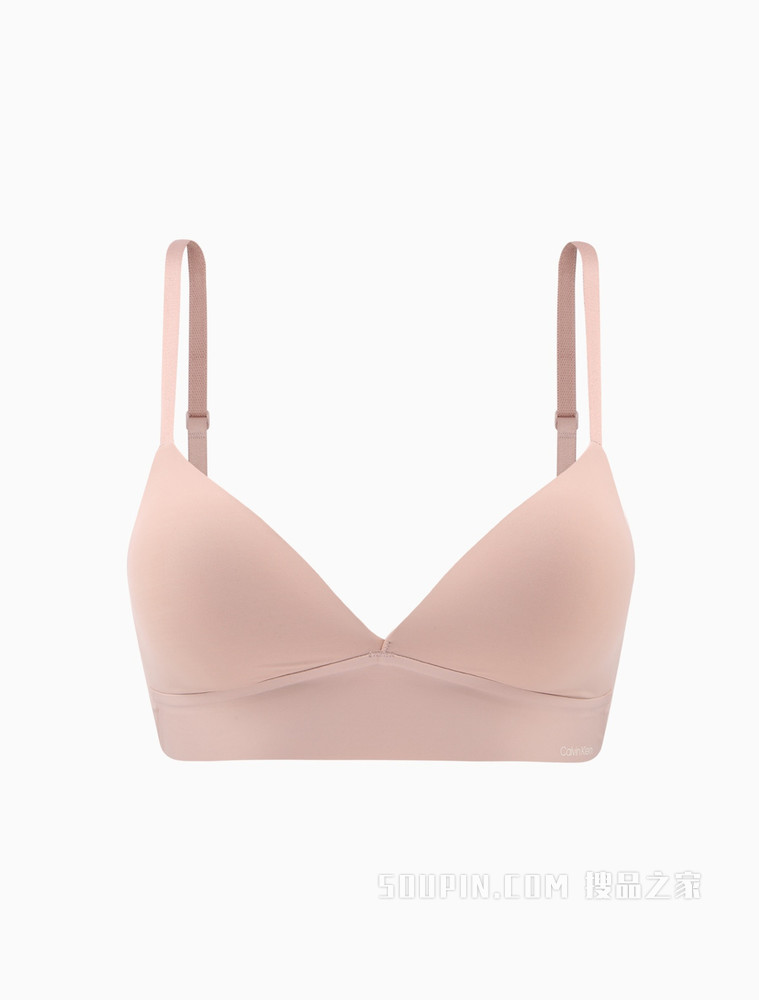 Calvin Klein 女士无钢圈薄衬三角杯无痕光面贴身文胸QF6022AD