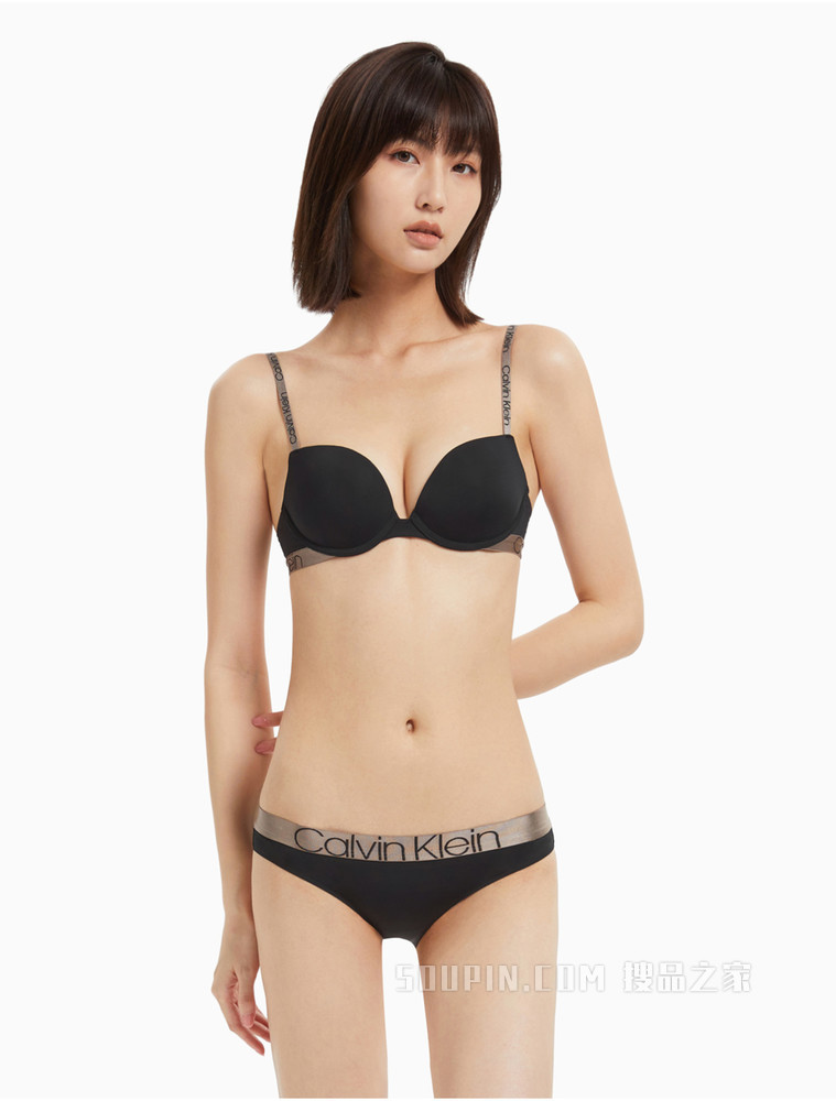【炫光引力带】Calvin Klein 女士新年红轻薄比基尼内裤QF6257AD