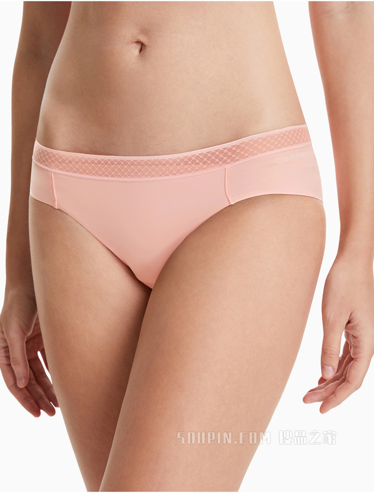 Calvin Klein 女士舒适透气性感比基尼三角内裤QF6308AD