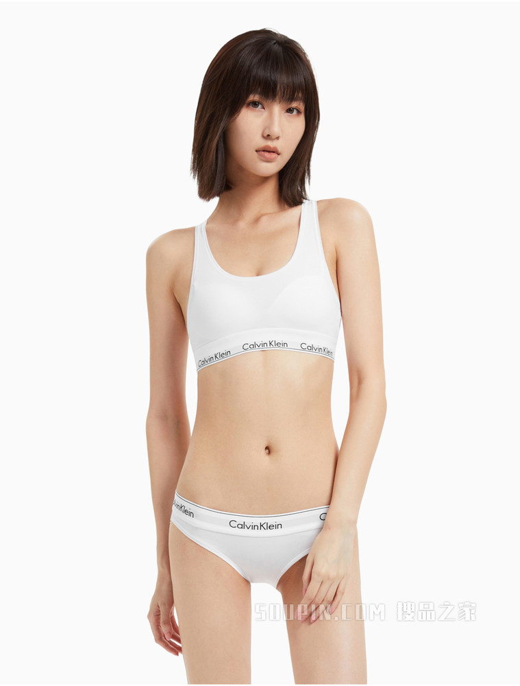 【JENNIE同款摩登引力带】Calvin Klein 女士比基尼内裤 F3787AD
