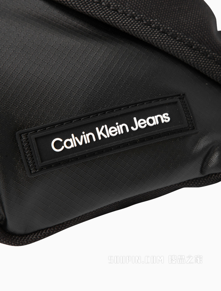 Calvin Klein 男士休闲金属卡扣可调节机能斜挎腰包HH3051