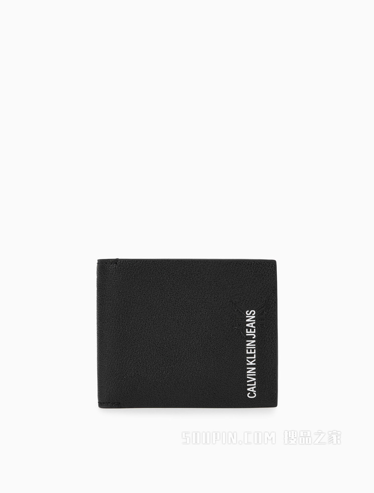 Calvin Klein 男士牛皮荔枝压纹分层钱夹HP1619