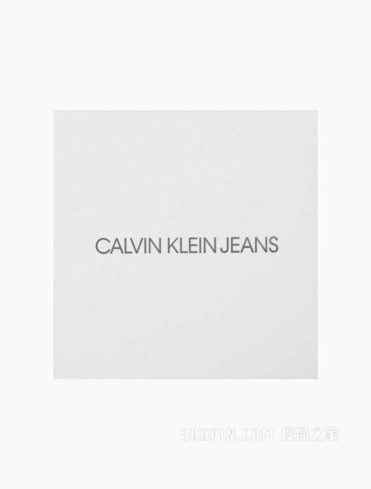 Calvin Klein 男士双面用压印LOGO金属针扣腰带HC0554H1900