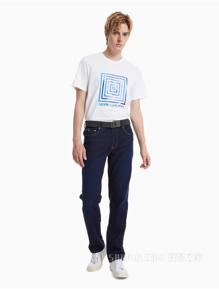Calvin Klein 男士个性商务经典腰带HC0652