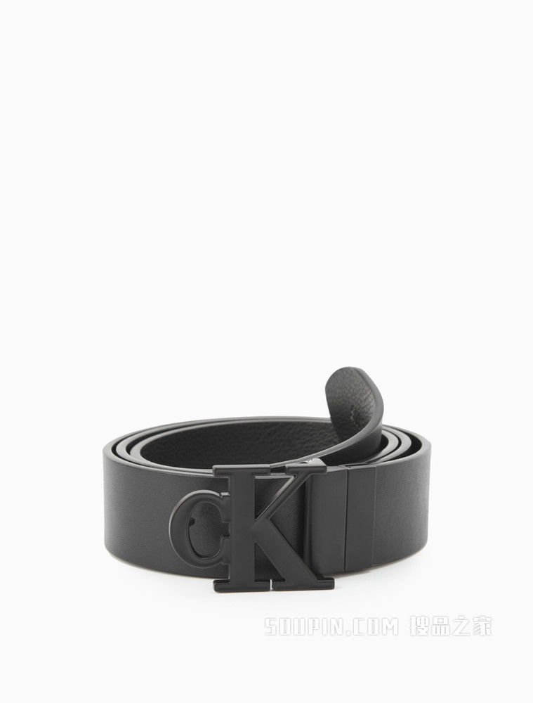 Calvin Klein 男士简约LOGO个性腰带HC0650