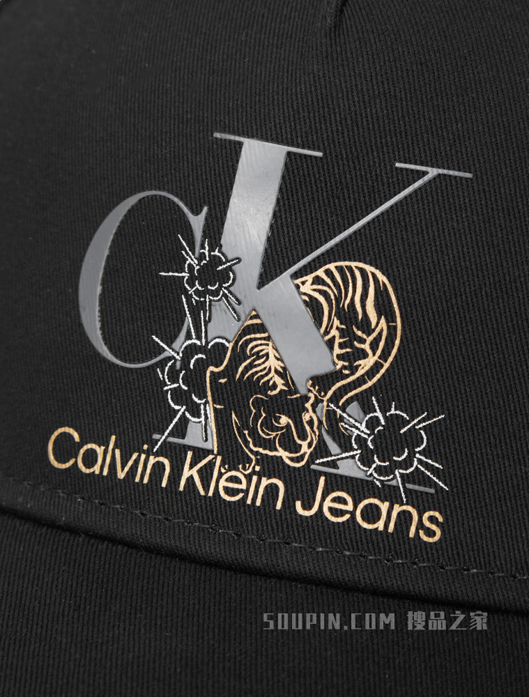 【虎年限定】Calvin Klein 男士新春虎纹印花棒球帽HX0231