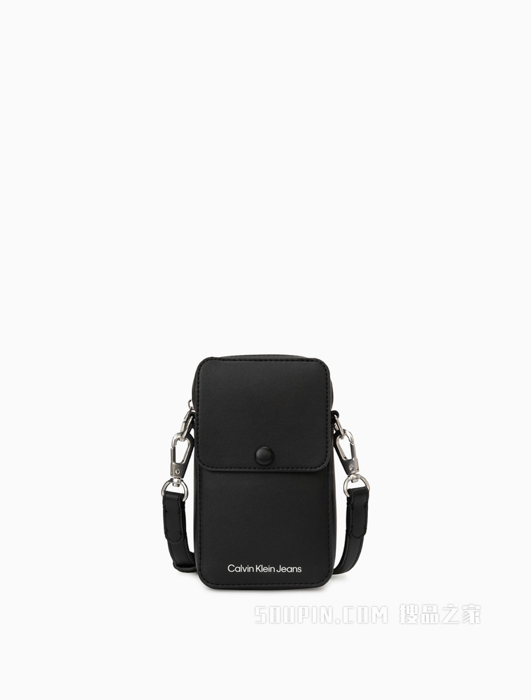 Calvin Klein 女包拉链简约印花迷你斜挎手机包DP1509