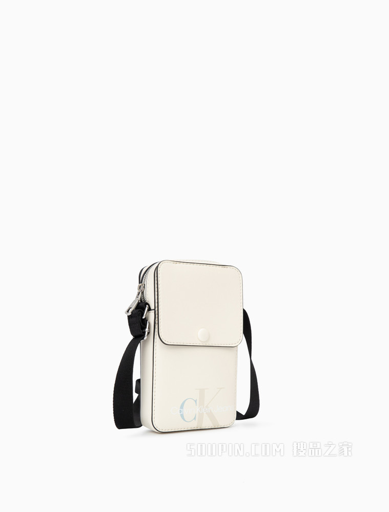 Calvin Klein 女包拉链印花迷你单肩斜挎手机包DP1501
