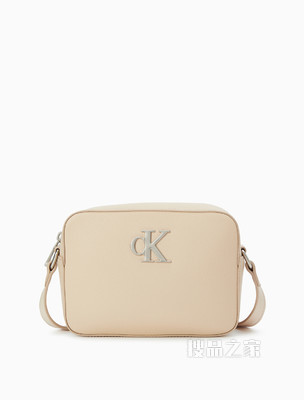 Calvin Klein 女包休闲时髦镜面LOGO长方形背提包DH2765