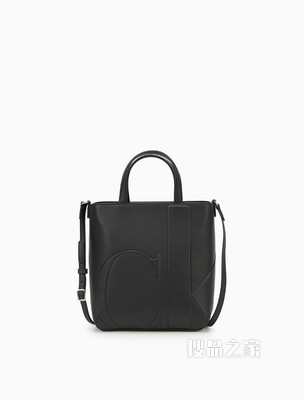 Calvin Klein 女包时尚LOGO压纹手提斜挎两用包DH2731