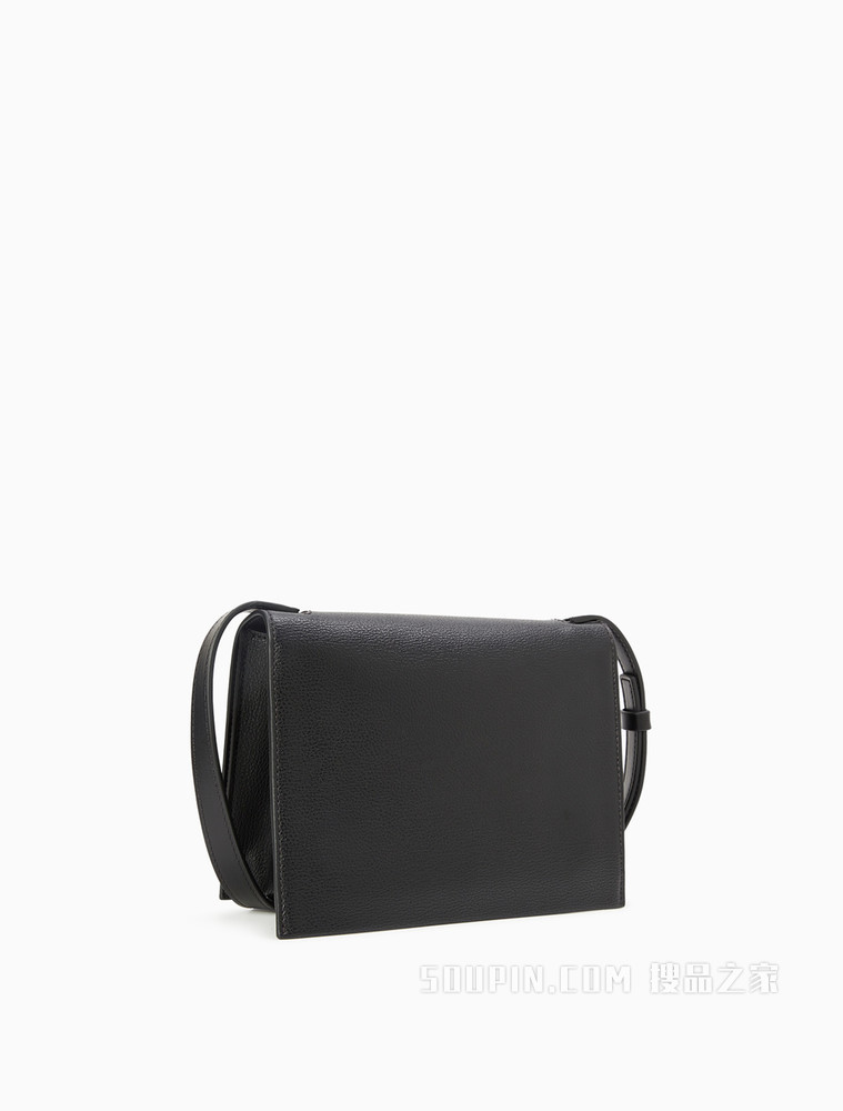 Calvin Klein 女包时髦LOGO金属扣翻盖斜挎单肩包DH2764