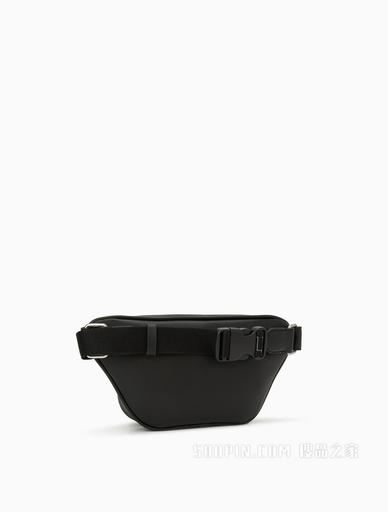 Calvin Klein 女包拉链开合压印LOGO腰带卡扣腰包DH2791