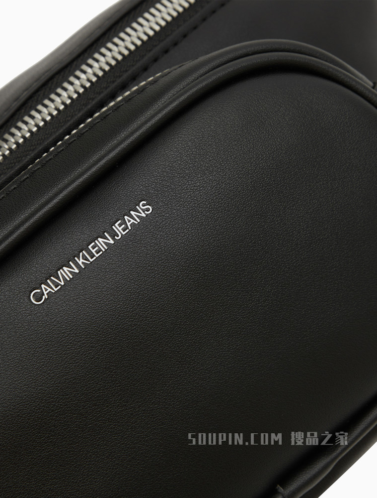 Calvin Klein 女包拉链开合压印LOGO腰带卡扣腰包DH2791