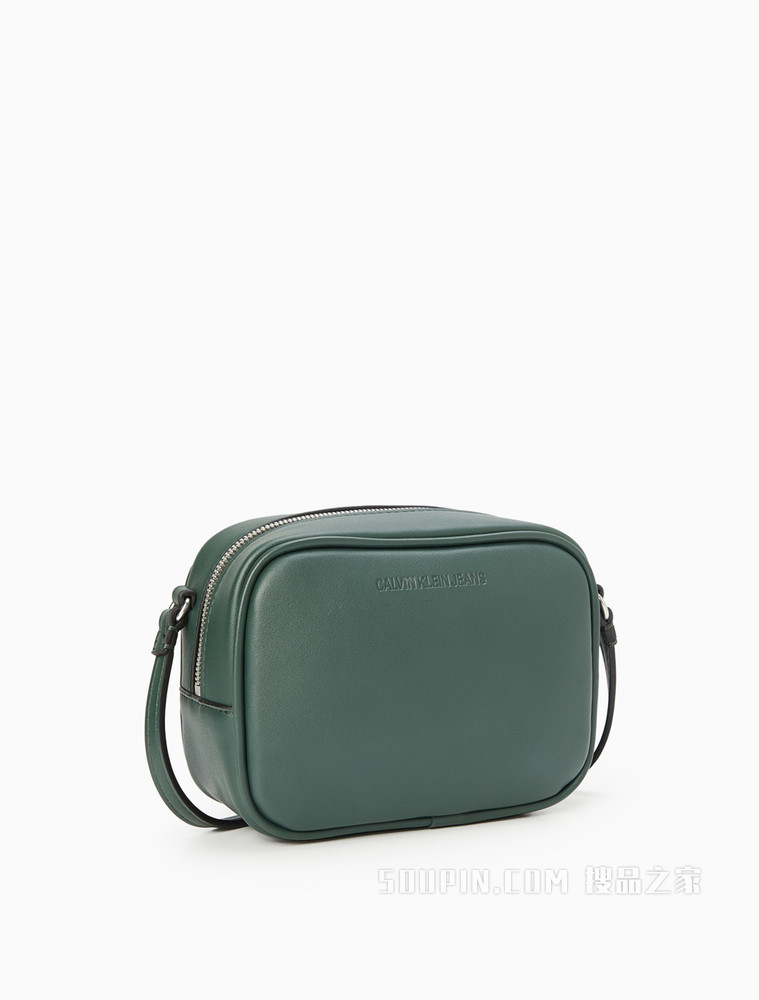 Calvin Klein 女包层叠LOGO印花立体长方形背提包DH2790