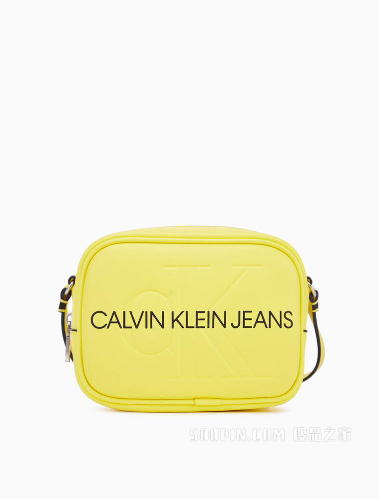 Calvin Klein 女包时尚层叠印花单肩包相机包DH2542