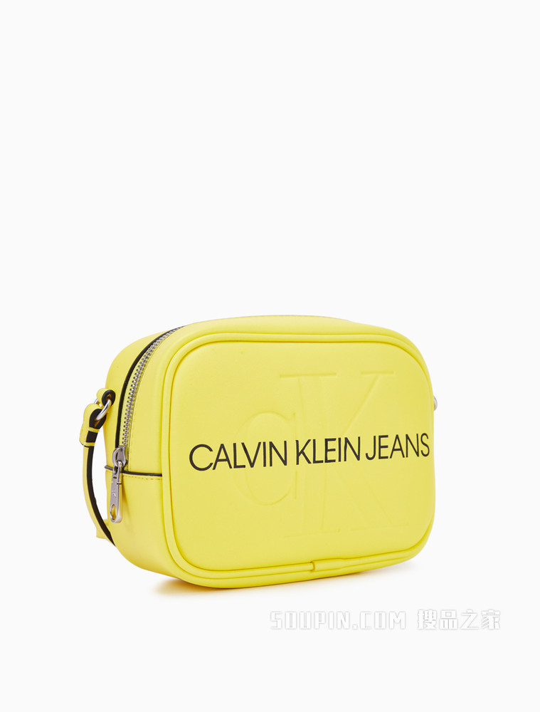 Calvin Klein 女包时尚层叠印花单肩包相机包DH2542