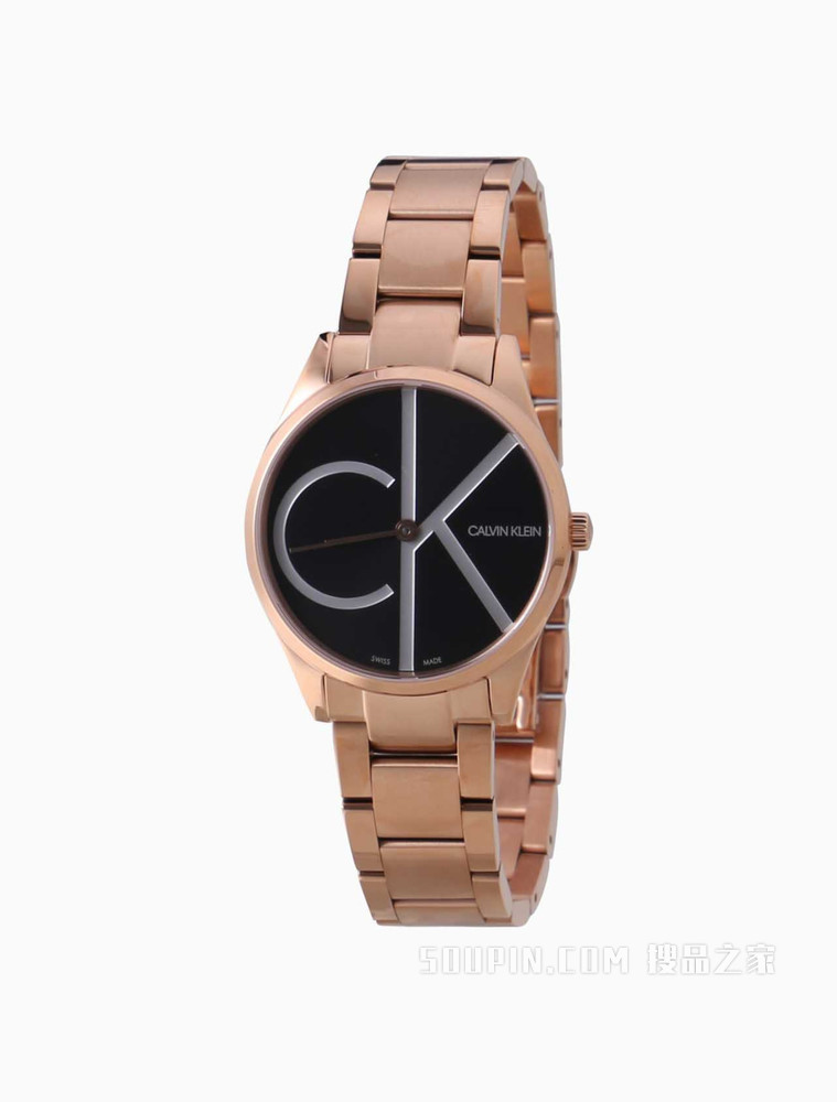 Calvin Klein女装新款Time 时光记忆系列石英手表K4N23X41