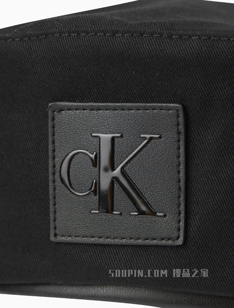 Calvin Klein 女士简约立体LOGO皮标贝雷帽K608851