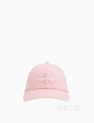 Calvin Klein 女士时尚立体层叠LOGO刺绣棒球帽K606624