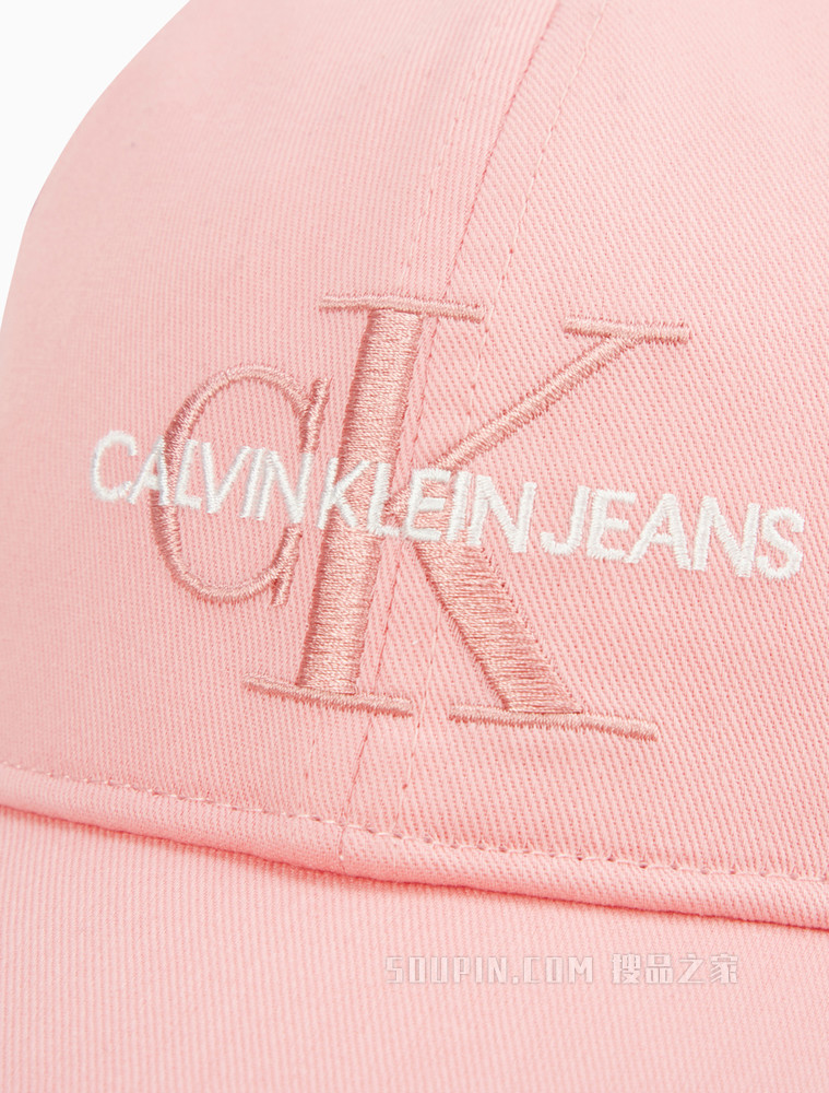 Calvin Klein 女士时尚立体层叠LOGO刺绣棒球帽K606624